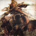 Rotor , 2008 , Acrylic/collage on canvas, 125x125 cm